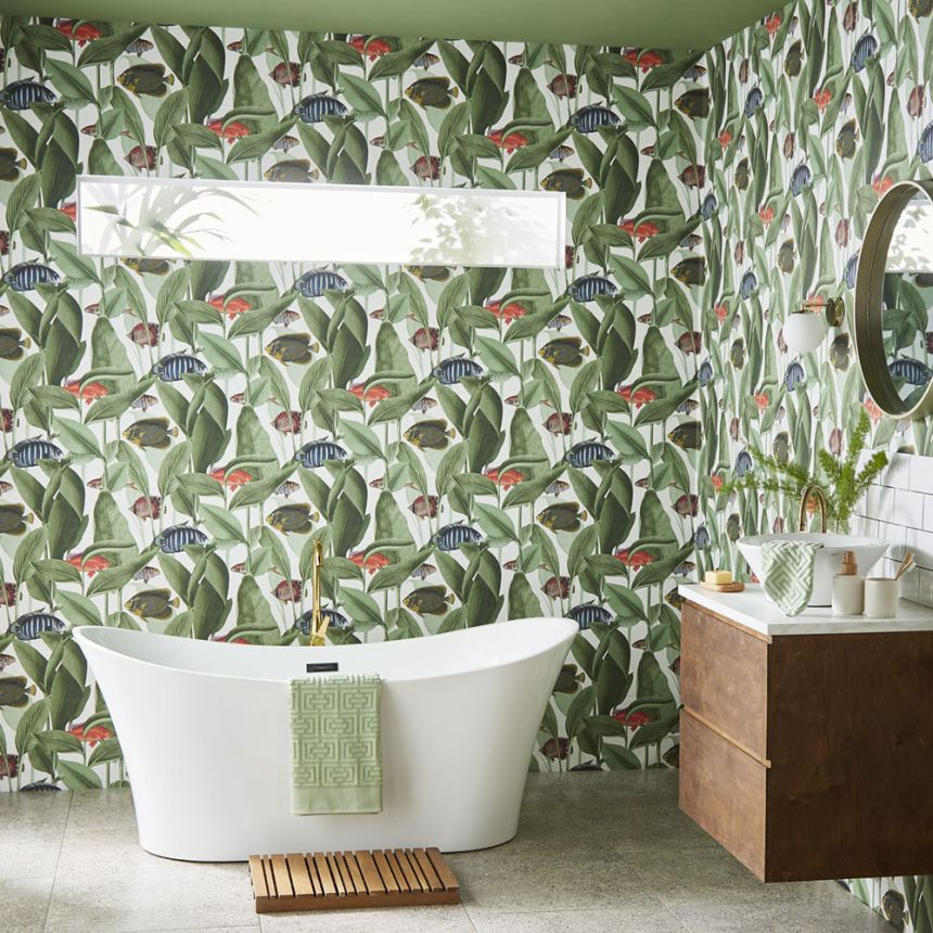 Luxury wallpaper aquarium 112938 Reverie, Graham&Brown