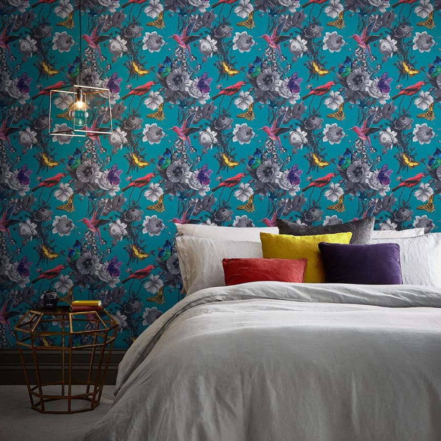 Luxury non-woven wallpaper flowers, 106432 Reverie, Graham&Brown