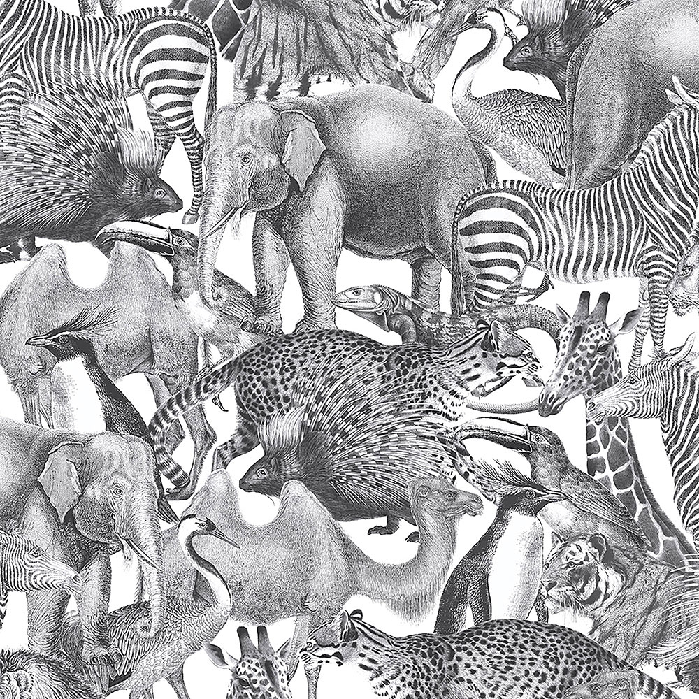 Luxury wallpaper with animals 105474 Reverie, Graham&Brown