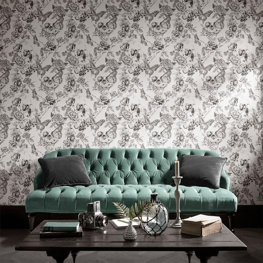 Luxury non-woven wallpaper flowers 104560 Reverie, Graham&Brown