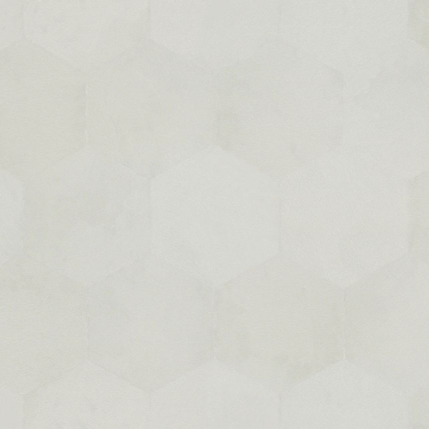 Cream luxury wallpaper with geometric patterns Z80002 Philipp Plein, Zambaiti Parati