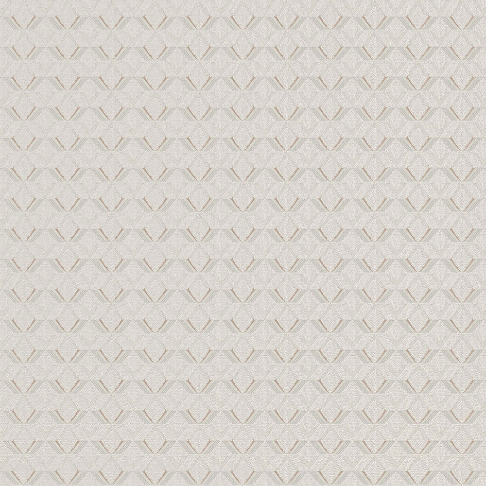 Luxury beige geometric pattern wallpaper Z76011, Vision, Zambaiti Parati