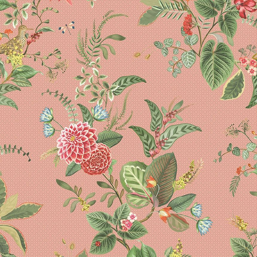 Non-woven wallpaper with flowers 300111, Pip Studio 5, Eijffinger