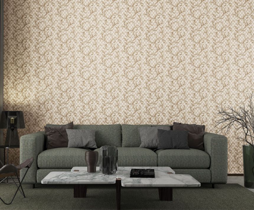 Luxury non-woven wallpaper M50512, ornaments, Mini Classic, Zambaiti Parati