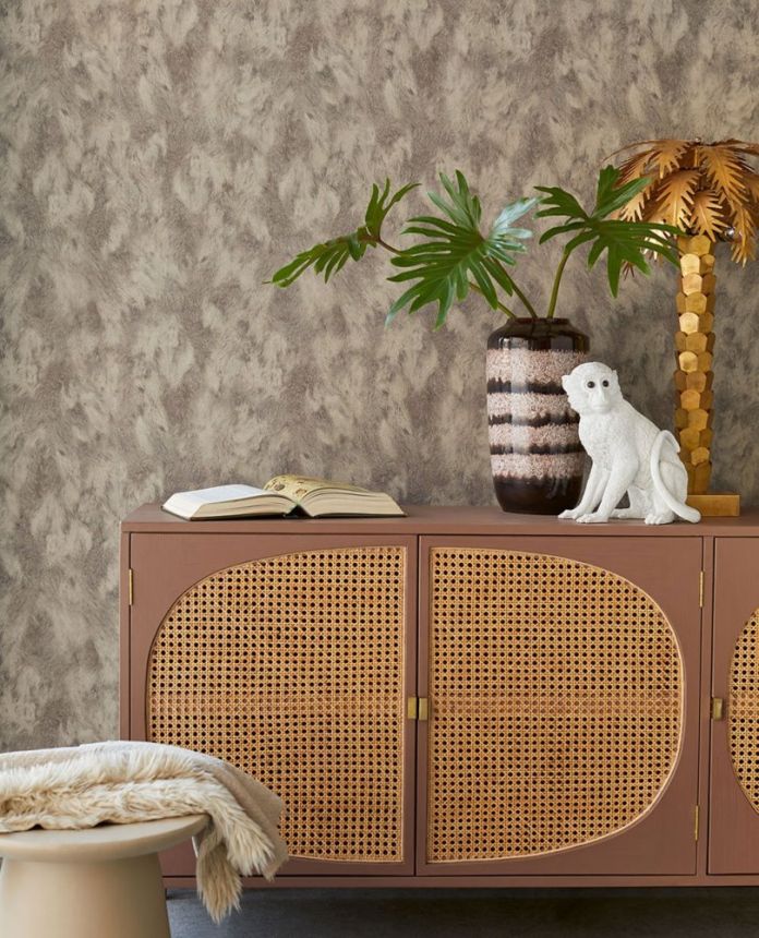 Non-woven wallpaper with a vinyl surface 300584, Skin, Eijffinger