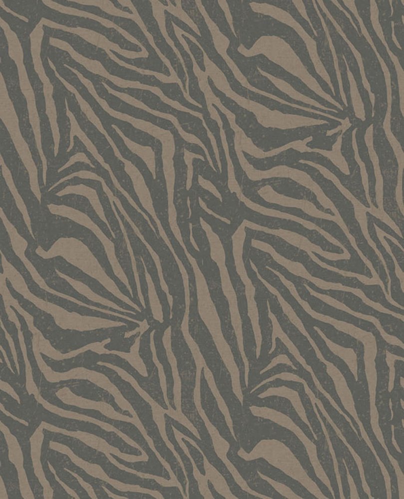 Non-woven wallpaper panel Zebra Mocha 300603, 140 x 280 cm, Skin, Eijffinger