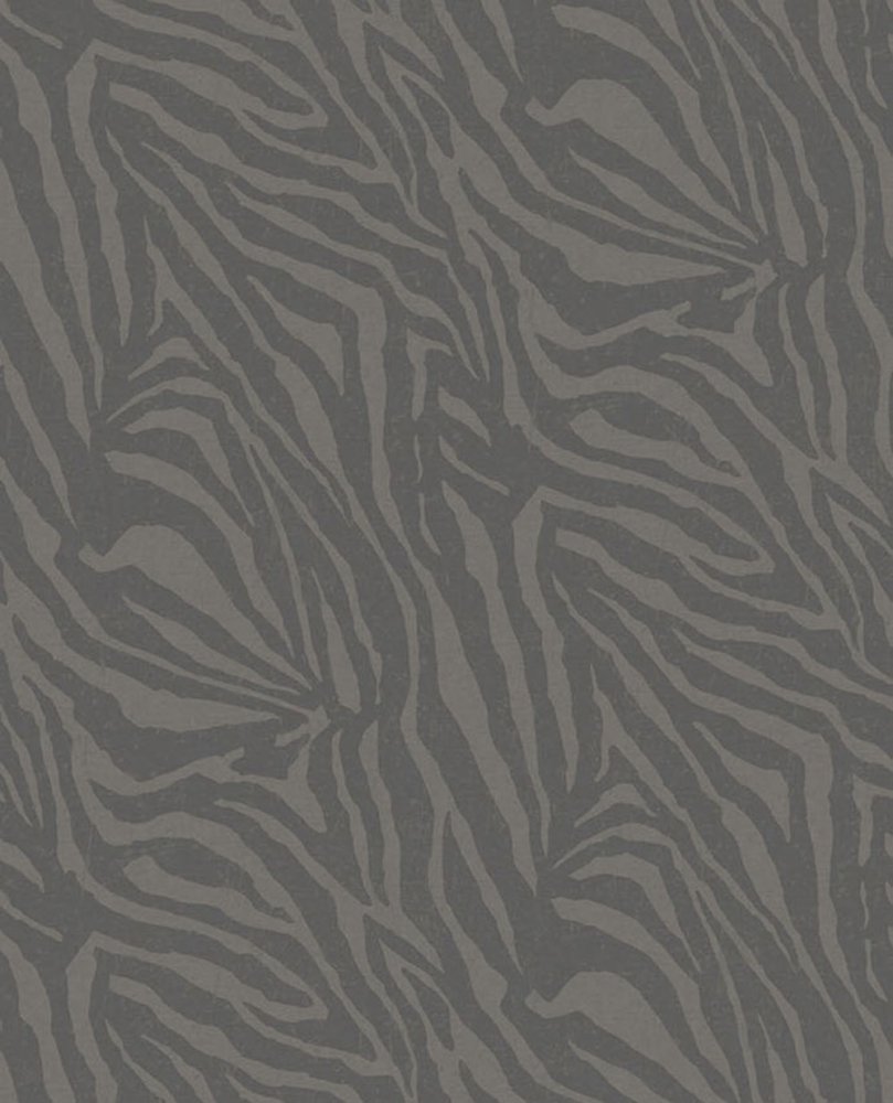 Non-woven wallpaper panel Zebra Black 300602, 140 x 280 cm, Skin, Eijffinger