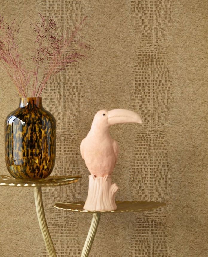 Non-woven wallpaper with a vinyl surface 300573, Skin, Eijffinger