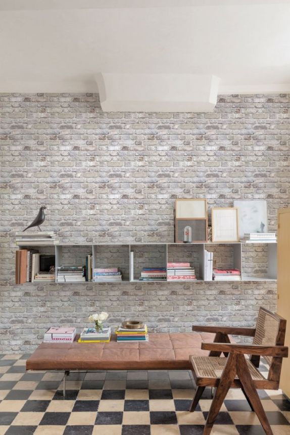 Non-woven wallpaper 520220, bricks, Vavex 2020